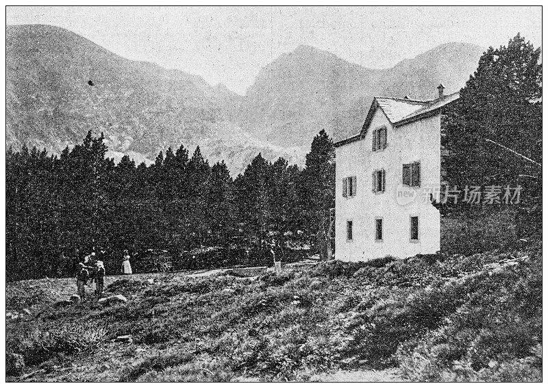 古色古香的图片:Chalet du Canigou